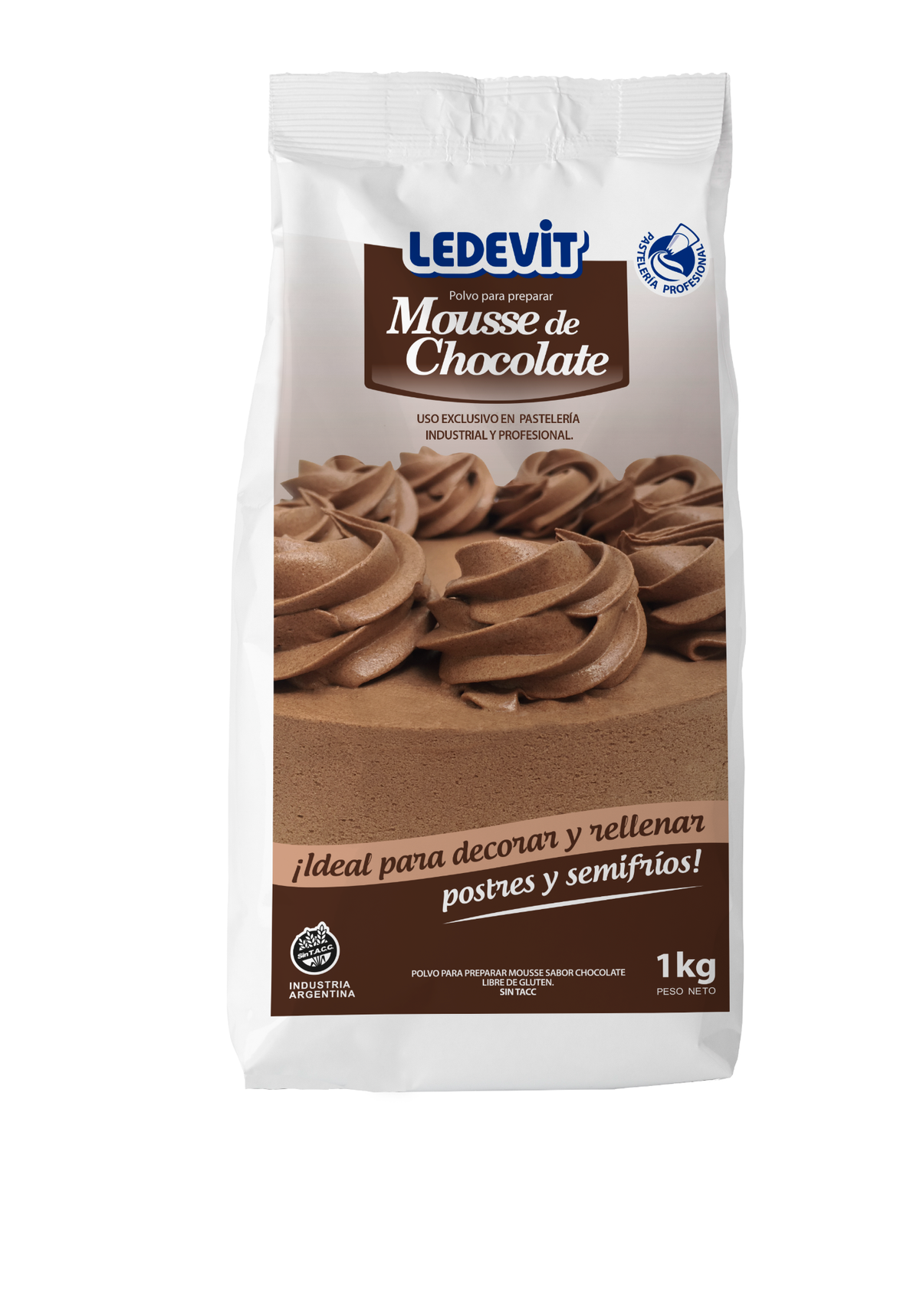 Mousse de chocolate 1 kg