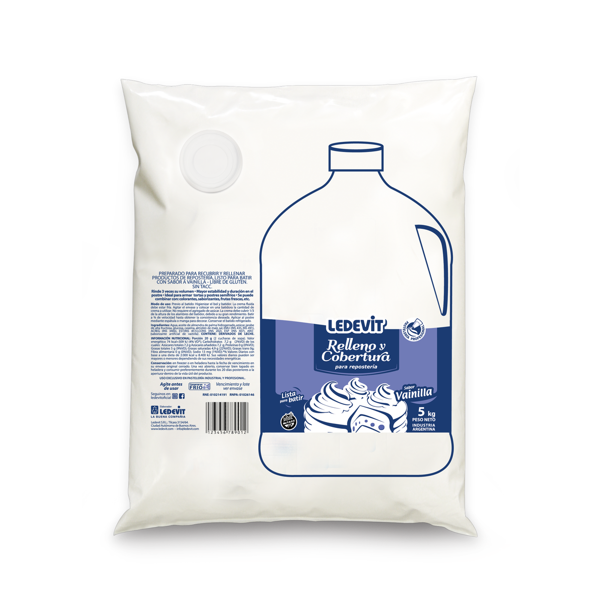 Sachet de Vainilla 5 kg