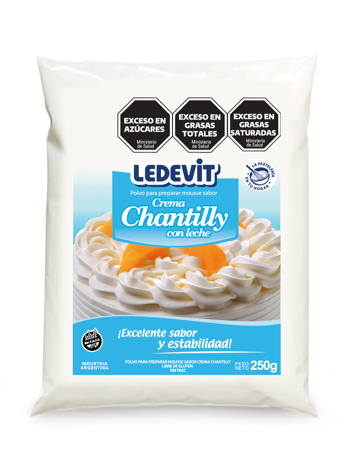 Polvo chantilly 250 gr