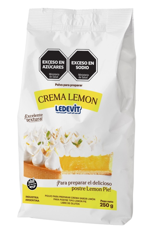 Polvo crema lemon 250 gr