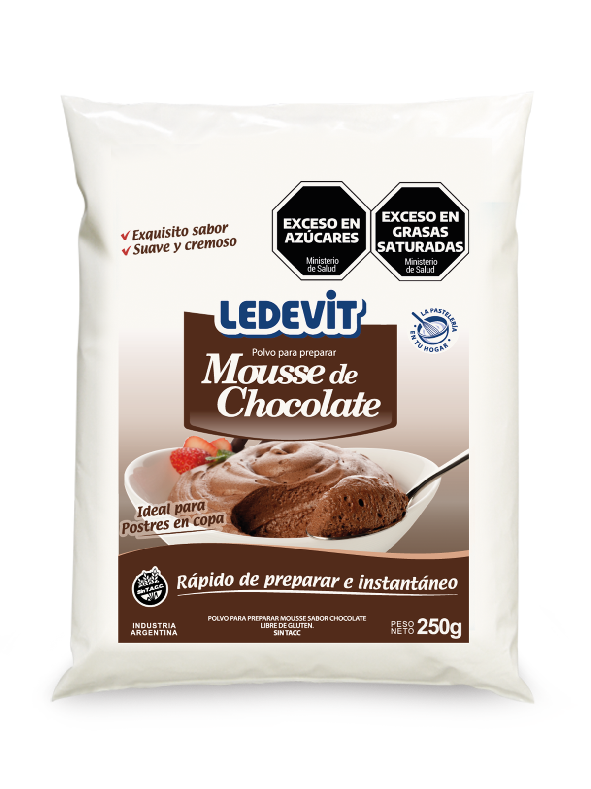 Polvo chocolate 250 gr